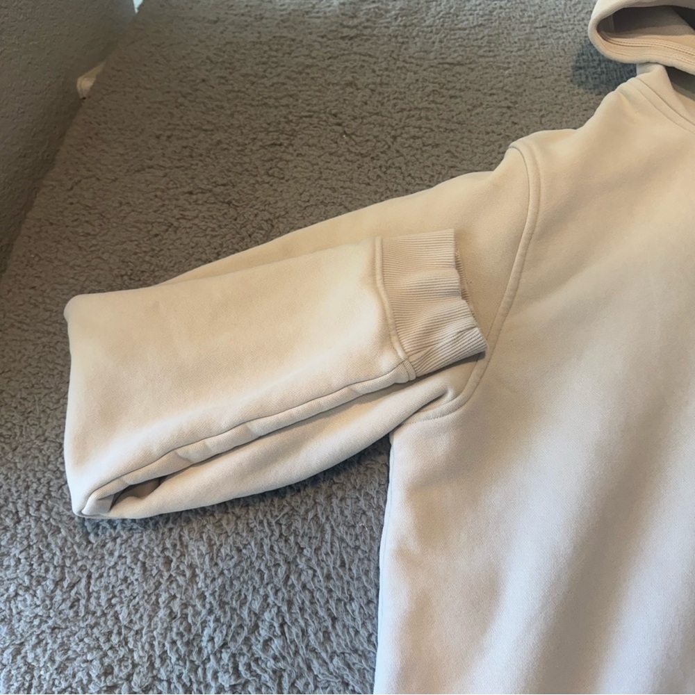 Vuori Mens Fleece Seaside Pullover Hoodie Salt Large V299 - Picture 3 of 14
